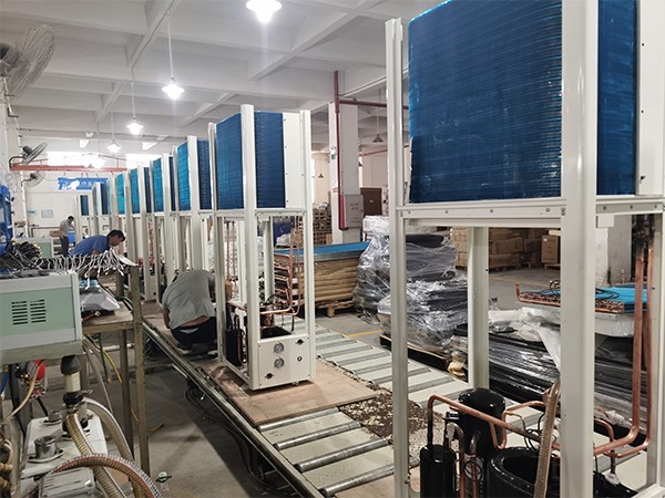 工業(yè)省電空調(diào)-生產(chǎn)車(chē)間流水線