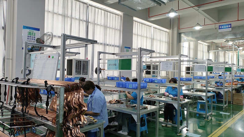 大型工業(yè)廠房車間降溫安裝工業(yè)省電空調(diào)-立式軸流機(jī)組